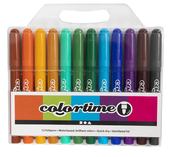 Colortime pennor 5 mm